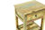 Rustic Handpainted Reclaimed Wood Nightstand Bedside Table With Drawer