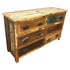 Rustic Solid Wood 6 Drawers Dresser and Colorful