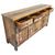 Rustic Solid Wooden Sideboard Cabinet with 4 Drawers