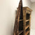 Rustic Reclaimed Wood Boat Bookcase with Beverage Bottle Racks