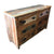 Rustic Solid Reclaimed Wood 6 Drawer Dresser 60