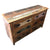 Rustic Solid Reclaimed Wood 6 Drawer Dresser 60