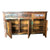 Rustic Reclaimed Wood Sideboard with 3 Door Cabinets and Drawers